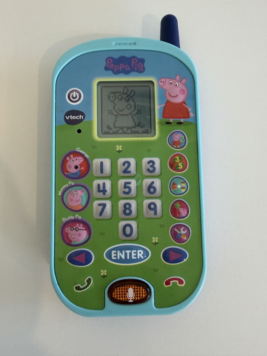Vtech Peppa Pig Let’s Chat Learning Phone Toy