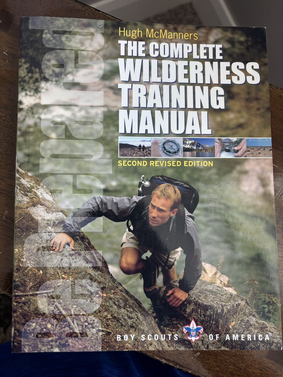 Hugh McManners The Complete Wilderness Training Manual 2nd Ed. Boy Scouts of America Outdoor Guide