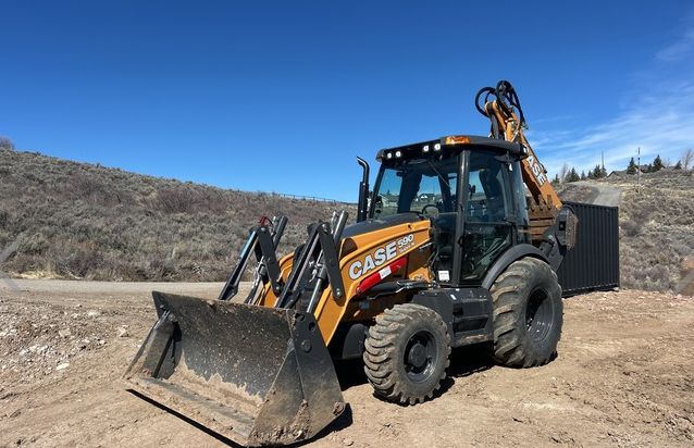2025 Case 590N Backhoe (32 Hours)