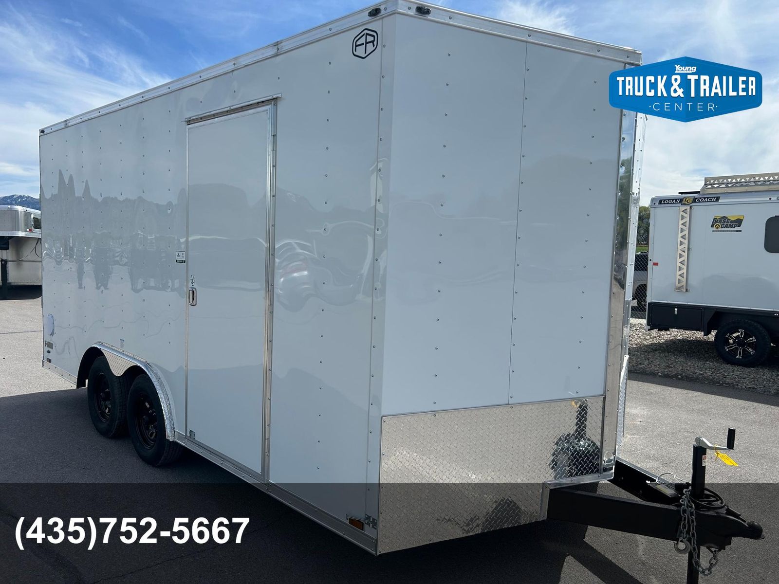 2026 Cargo Mate 8.5X16 Cargo Trailer w/ Rear Ramp