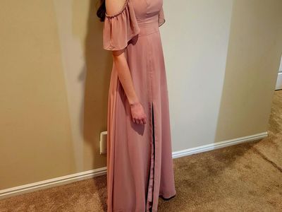 Pink Bridesmaid Dress