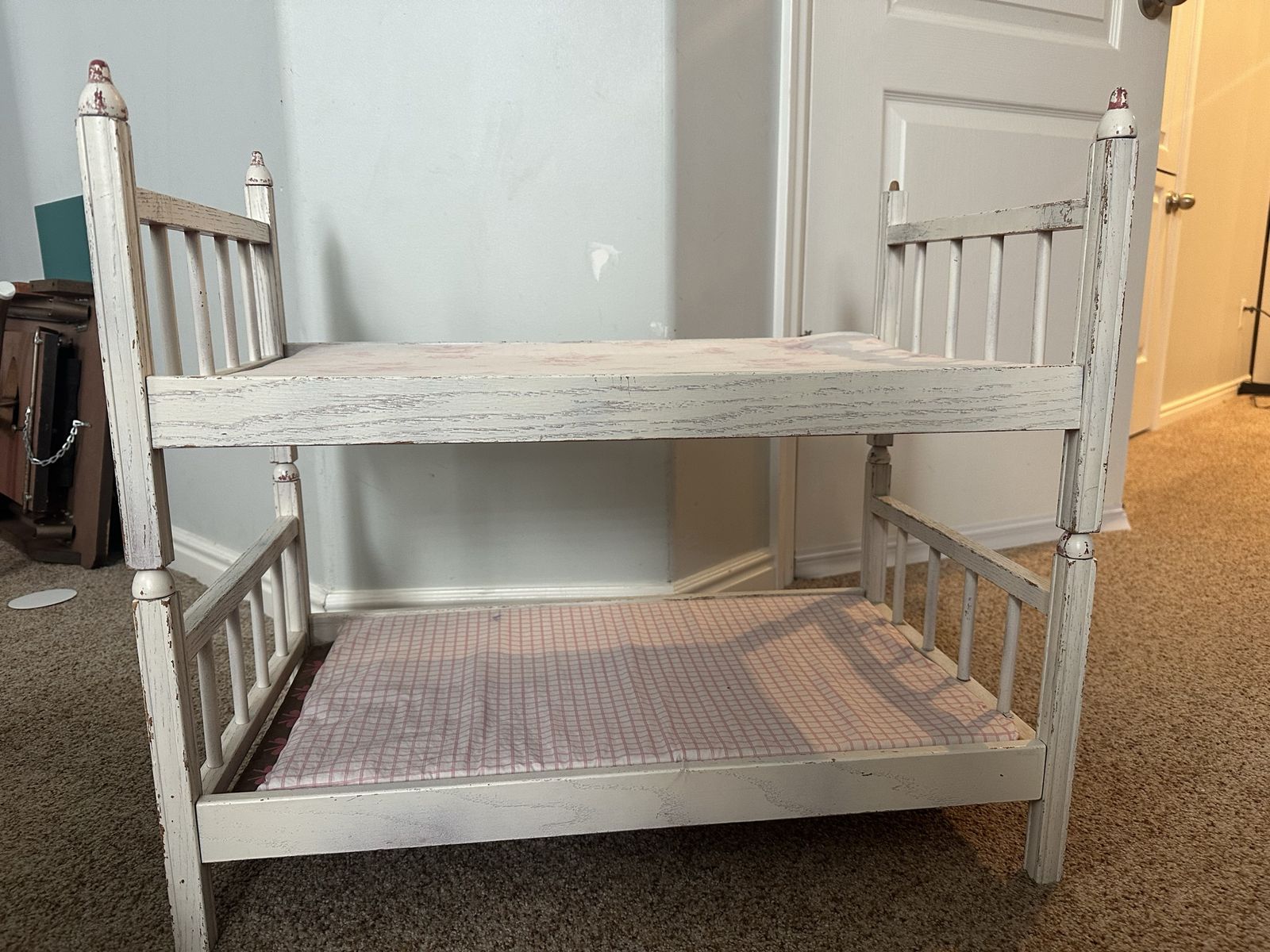 Vintage doll bunk beds