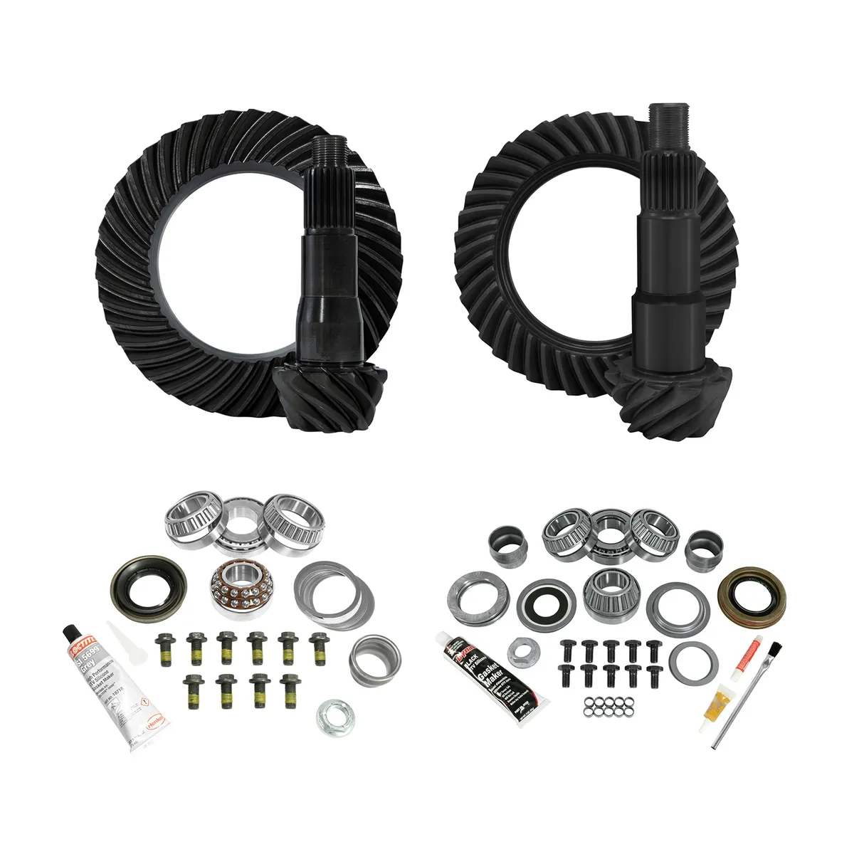Yukon Gear & Axle Re-Gear and Install Kit D30 front D35 rear for JL Jeep Wrangler non - Rubicon  5.13