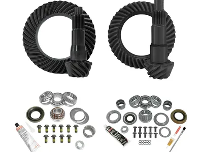 Yukon Gear & Axle Re-Gear and Install Kit D30 front D35 rear for JL Jeep Wrangler non - Rubicon 5.13