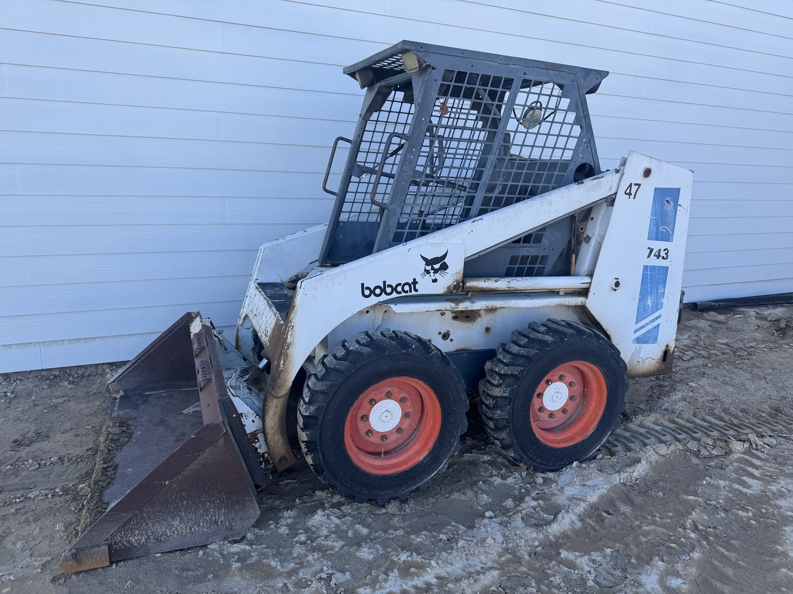 Bobcat 743 Wheel Skid Steer Loader
