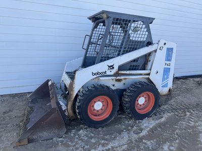 Bobcat 743 Wheel Skid Steer Loader