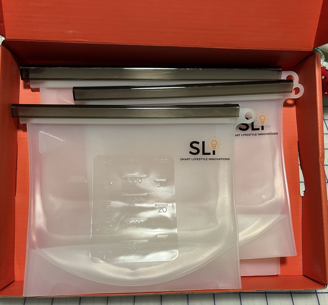 SMART LYFESTYLE  Reusable storage  bags