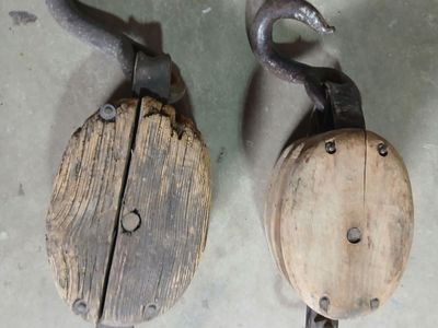Pulleys antique