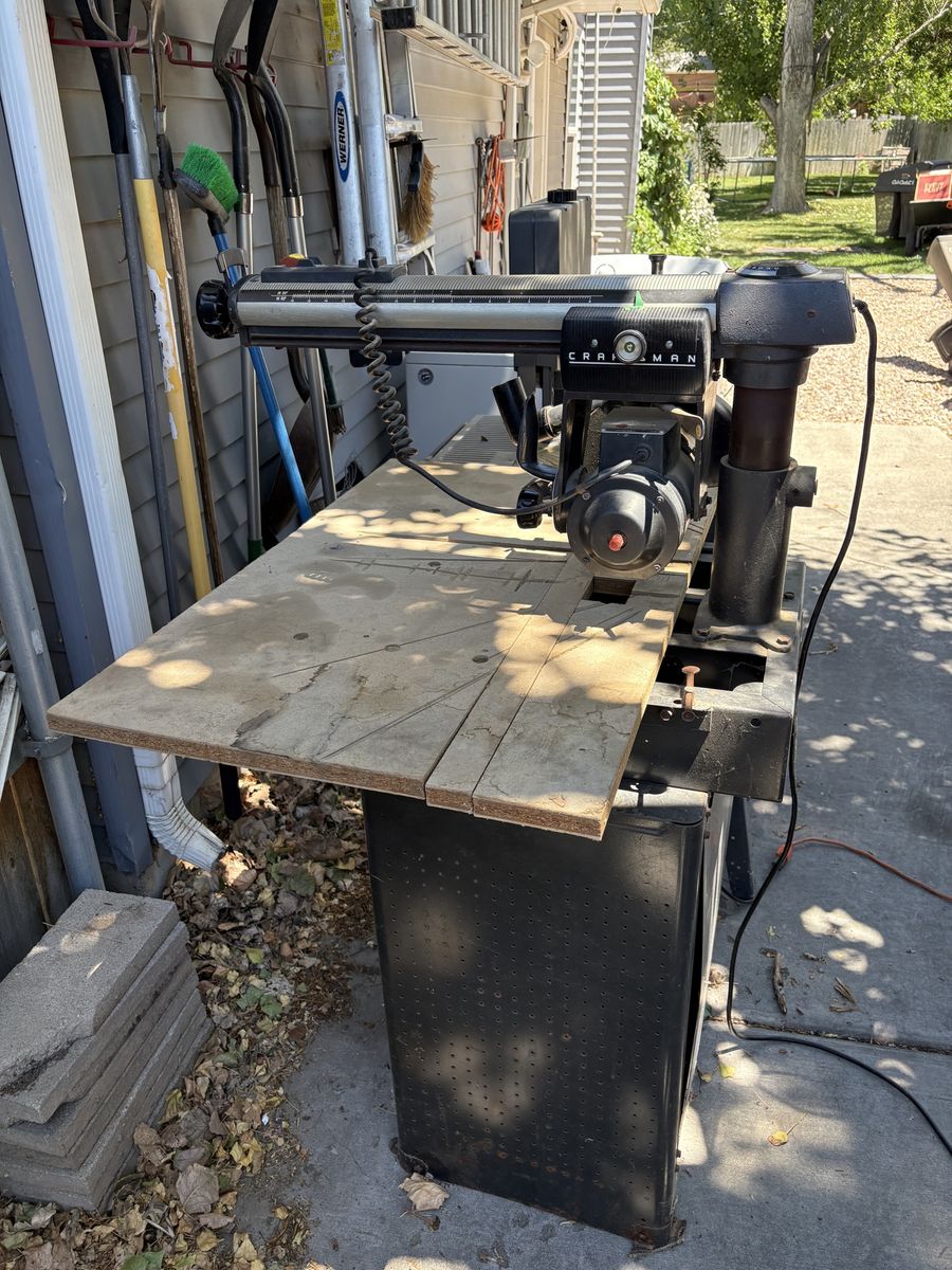 Craftsman Radial Arm Saw