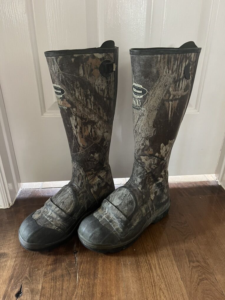 LaCrosse Burly 600 Thinsulate Ultra Camo Size 8