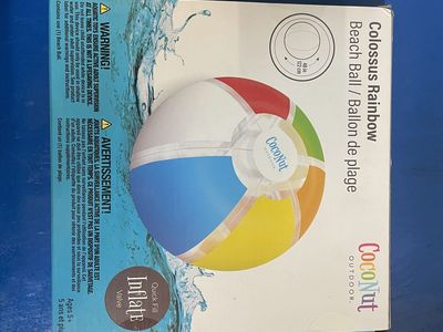 Coconut Outdoor 48in Extra Large Beach Ball