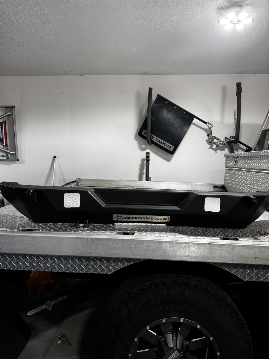Jeep Jk American Fastbacks Heavy Duty Rear Bumper