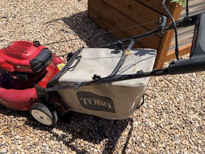 Toro pro-propelled lawn mower