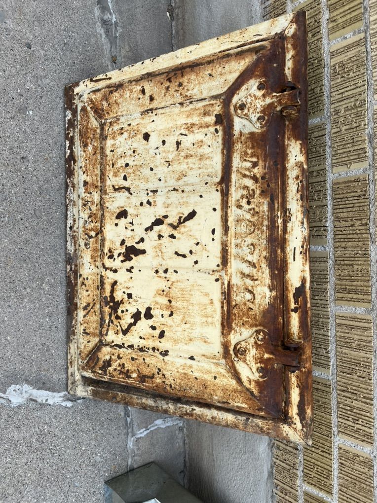 Vintage Coal Door