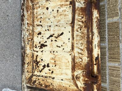 Vintage Coal Door
