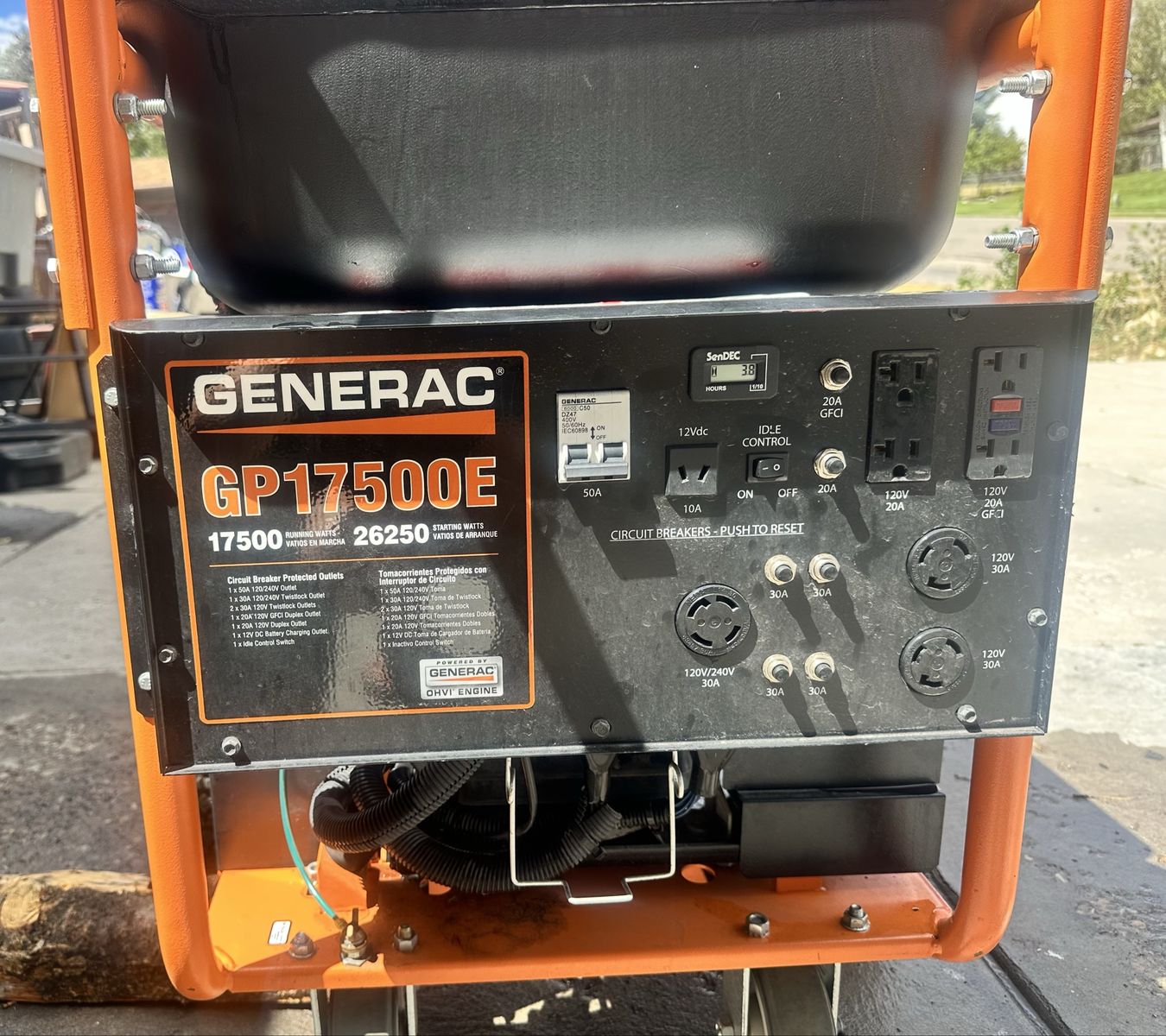 Generac GP17500E generator