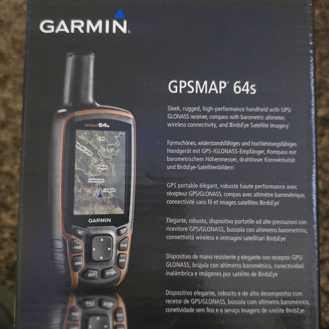 Garmin GPS map 64s