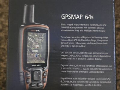 Garmin GPS map 64s