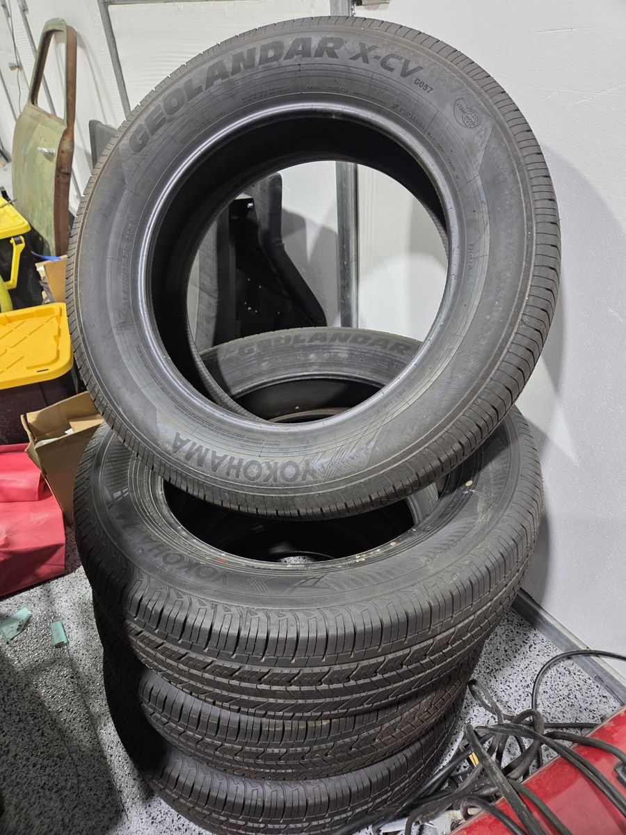 Tundra Take-offs-4-Yokohama Geolandar X-CV 265/60R20 Tires