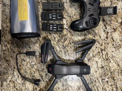 Ascend Aero HD Drone with Controller, 4 Batteries & Lipo Safe Bag - Ready to Fly