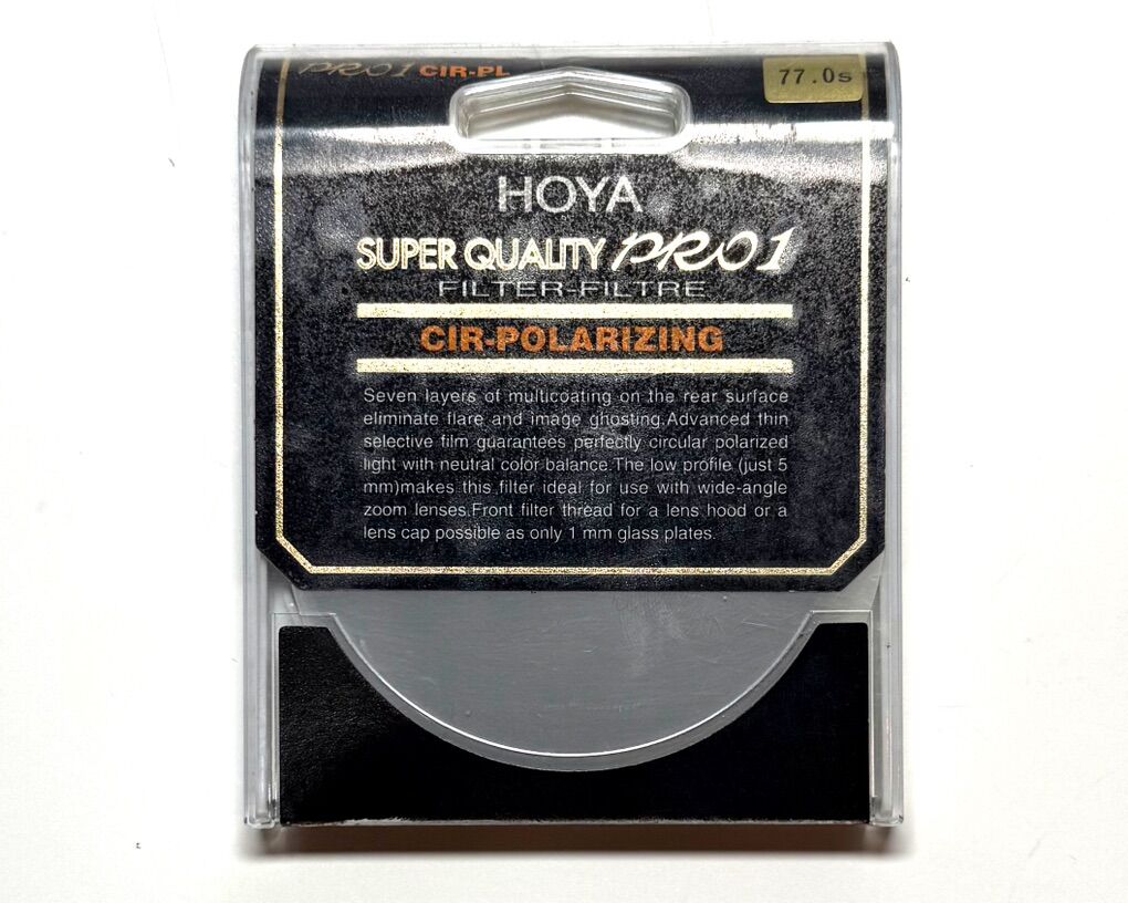 HOYA 77mm Polarizing Filter Super Quality Pro1