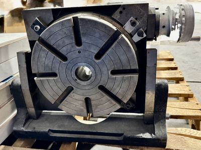 USED BRIDGE BRU-300 COMPOUND VERTICAL, HORIZONTAL ROTARY TILT TABLE
