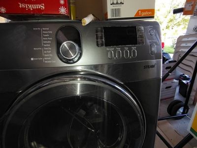 washer and dryer
