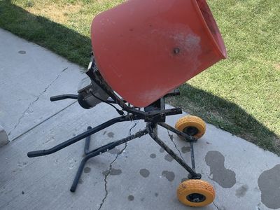Kushan KPRO350 Cement Mixer - Portable Concrete Mixer, Works Great