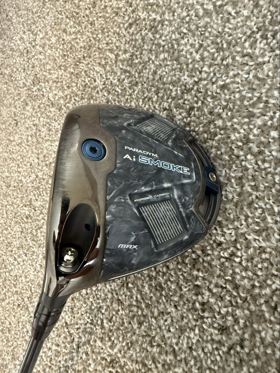 Callaway Paradym Ai Smoke Max Driver - 9 degree, Left-Handed