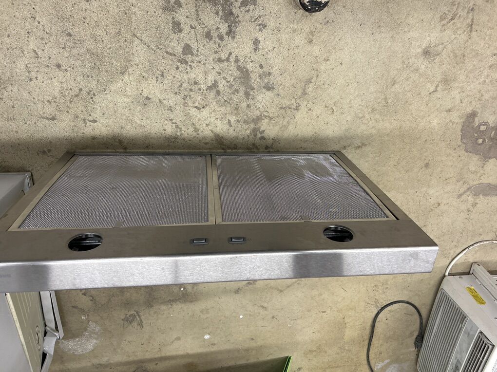 Stainless Stove Exhaust Fan