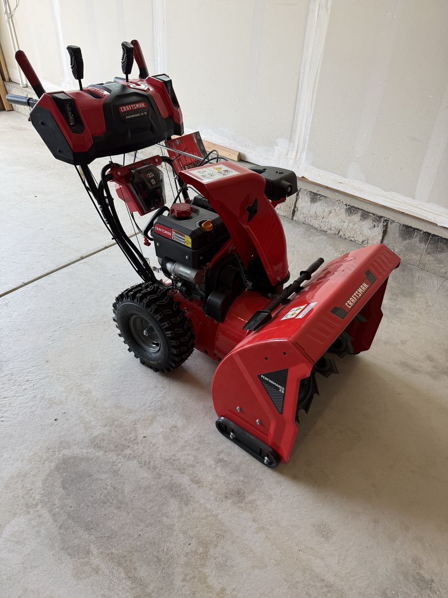 26” Craftsman Snowblower