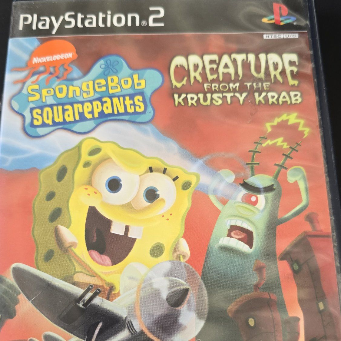PS2 SPONGEBOB/KRUSTY KRAB (LIKE NEW)