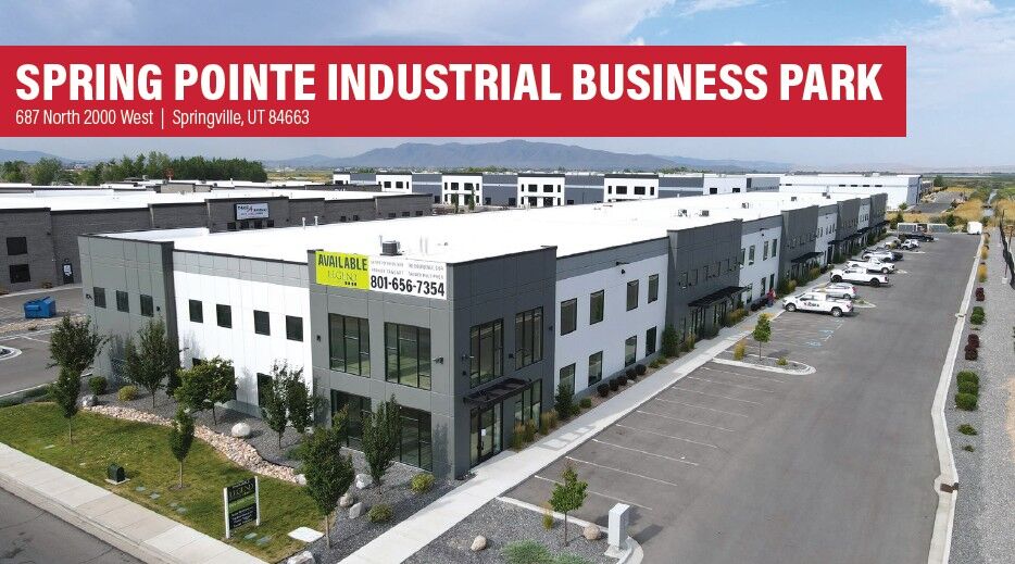 Spring Pointe Industrial Business Park - 4,930 SF - Springville, UT