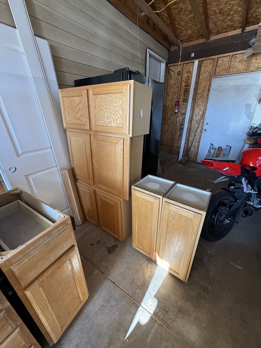 Kitchen cabinets