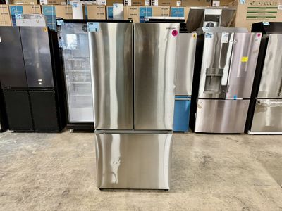SAMSUNG STAINLESS STEEL REFRIGERATOR WITH WARRANTY