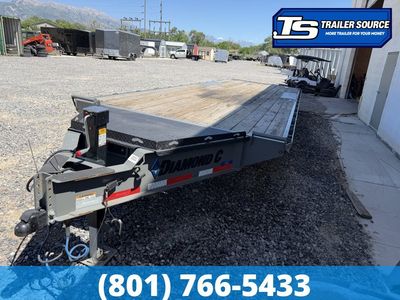 8.5x26 Diamond C DEC 207 Equipment Trailer - 15K GVWR -