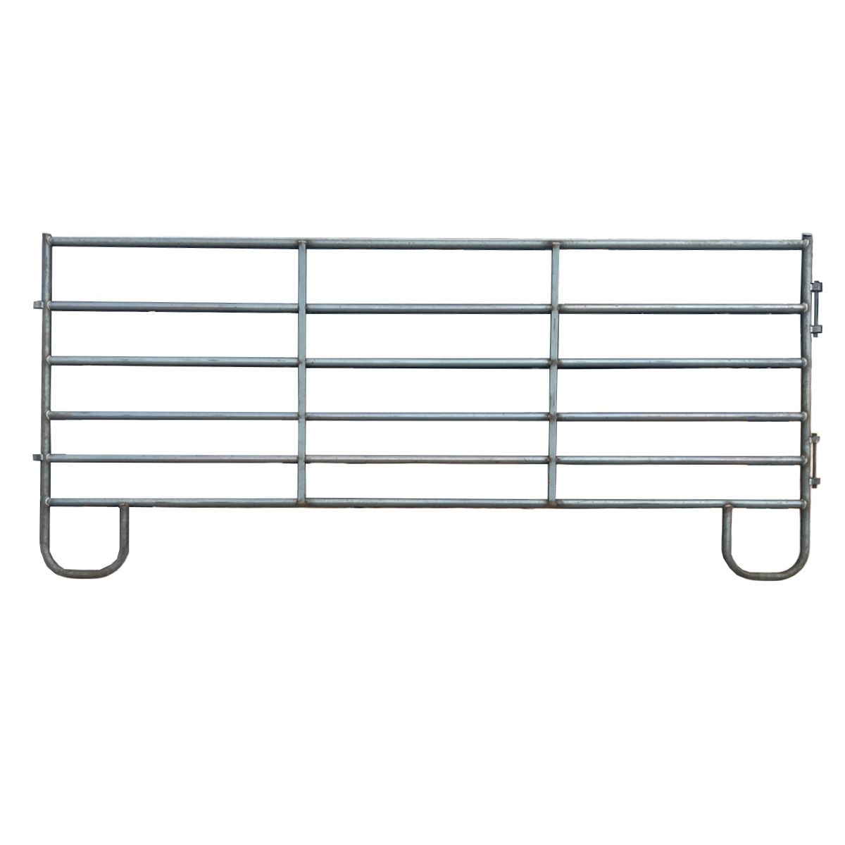 HEAVY-DUTY J-LEG Livestock Panel 12'x63"x6 Rail