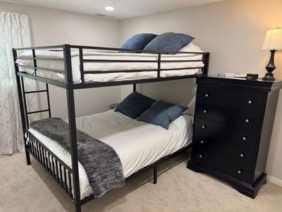 Queen Over Queen Bunk Bed Frame