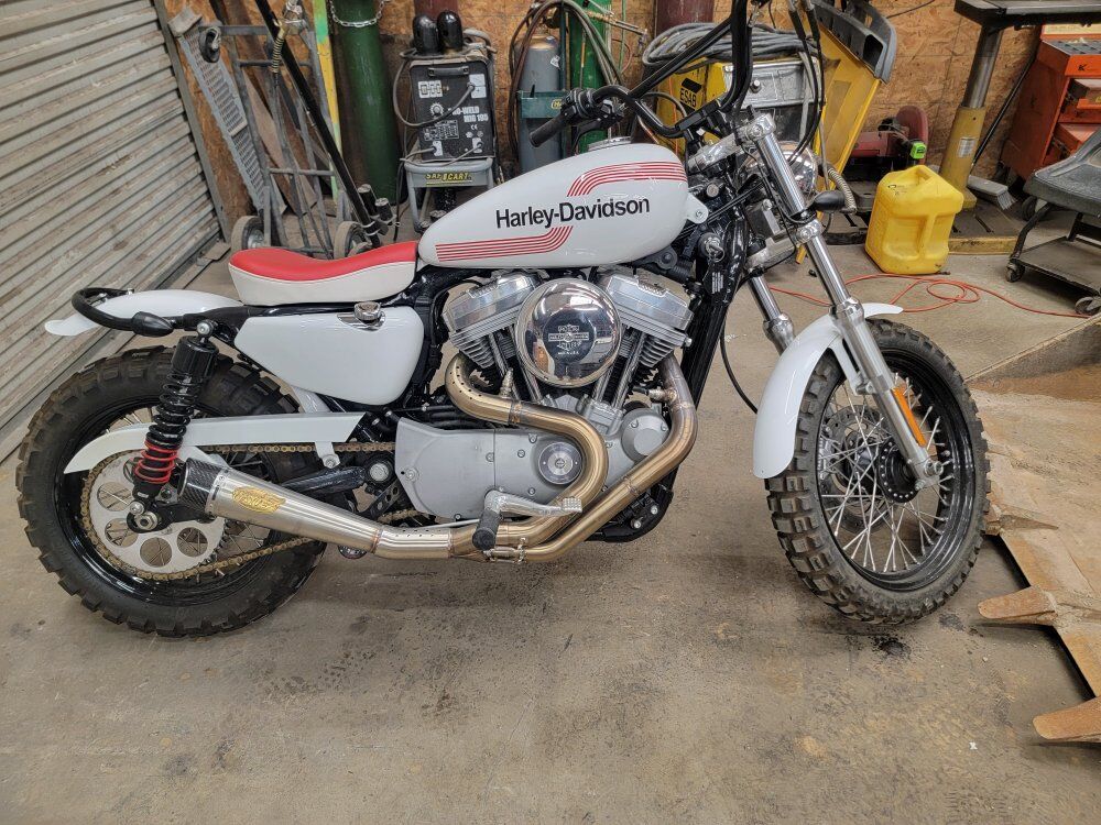 2009 Custom Harley Davidson scrambler