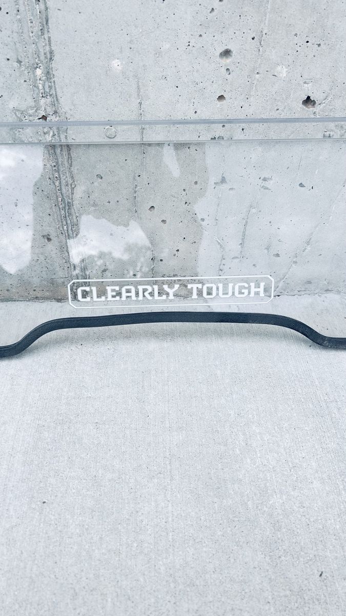 Clearly tough 1/2 windshield Yamaha RMAX 21-25 2-4 seat