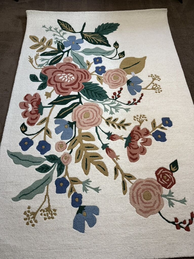 New Riffle Paper Company X Loloi Rug 5'x 7'4