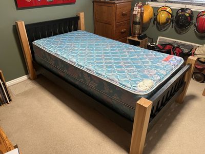 Custom Hardwood Bed