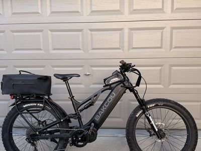 BACKCOU SCOUT FULL SUSPENSION E-BIKE SIZE MED