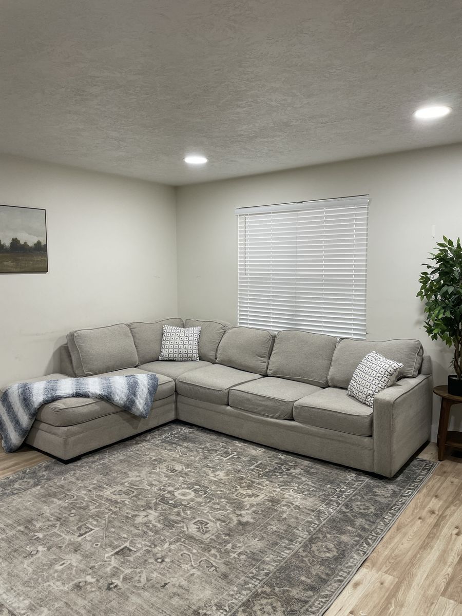 Free Delivery Available- arc Willey Couch Sectional