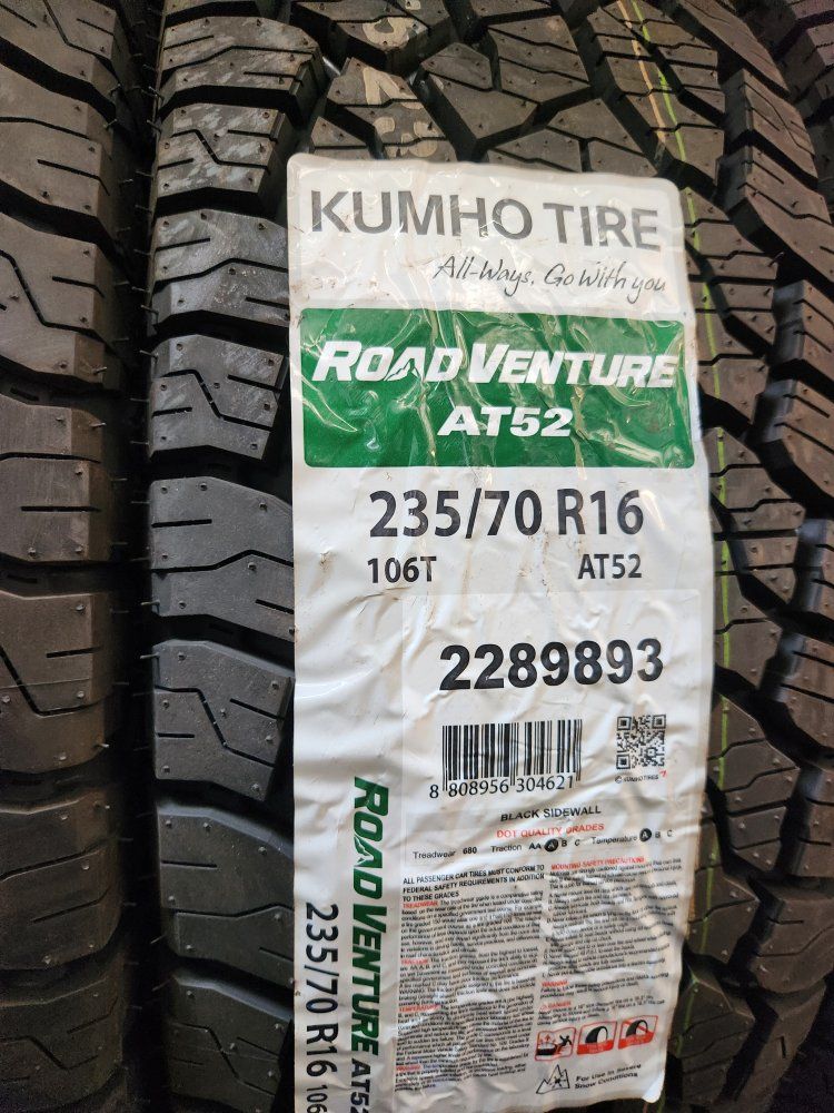 235/70r16 kumho road venture at52 