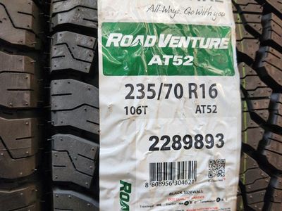 235/70r16 kumho road venture at52