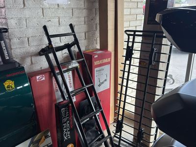 Discounted Section! Baskets, Ladder, Awning, Bike Rack, and Side steps