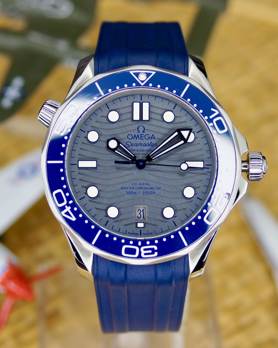 2021 Omega Seamaster Diver 300M “Gray Ghost” $4599