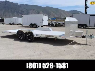 2026 Aluma 8218ANVTilt 7x18 Aluminum Flatbed Car H