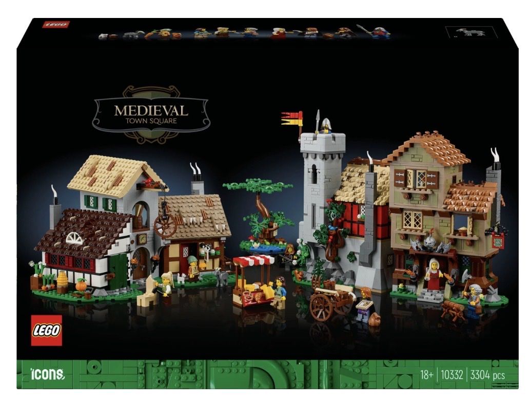 LEGO Icons Medieval Town Square 10332 - NEW